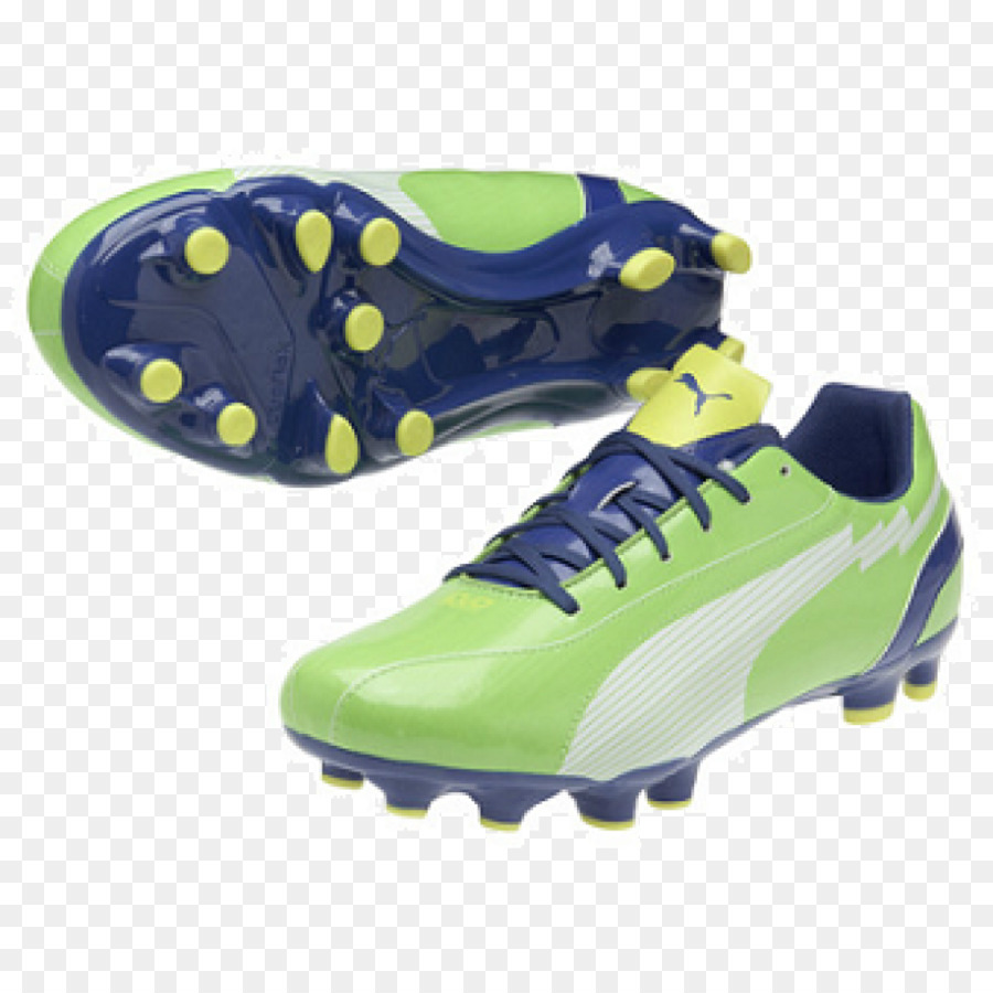 Crampons De Football Bleus，Football PNG