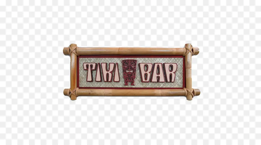 Panneau Tiki Bar，Bar PNG