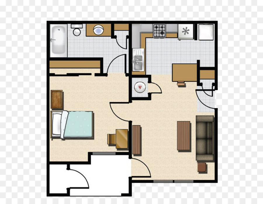 Disposition De L'appartement，Plan D'étage PNG