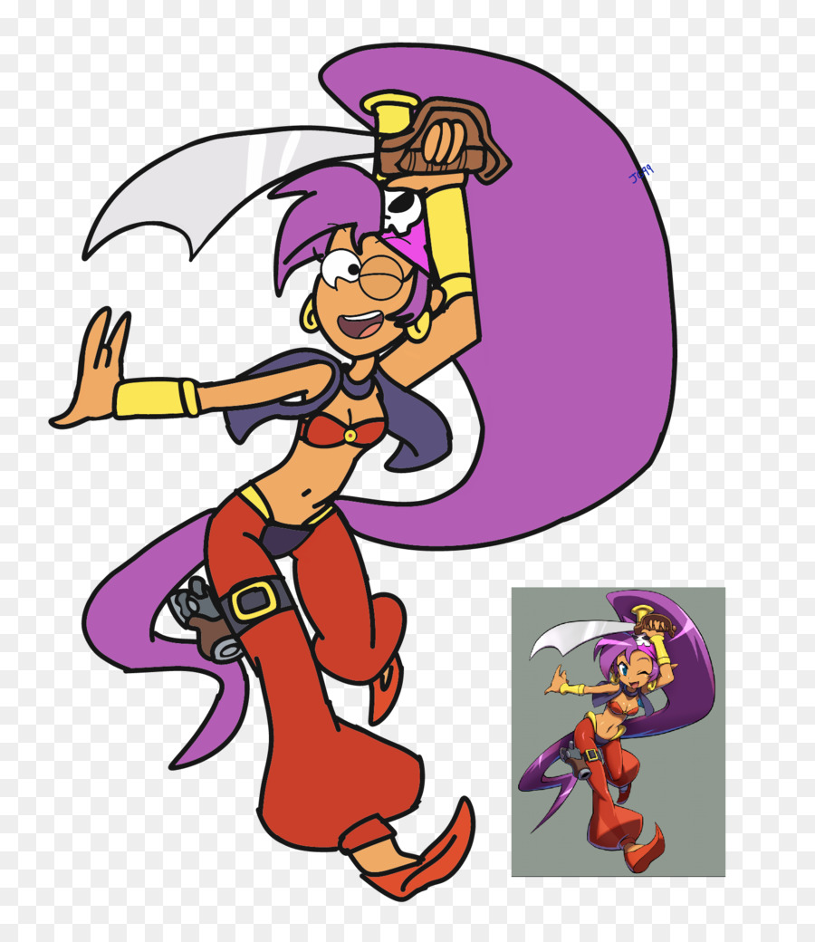 Shantae Halfgenie Héros，Dessin PNG