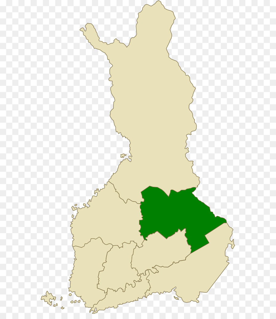 L écorégion，Les Régions De La Finlande PNG