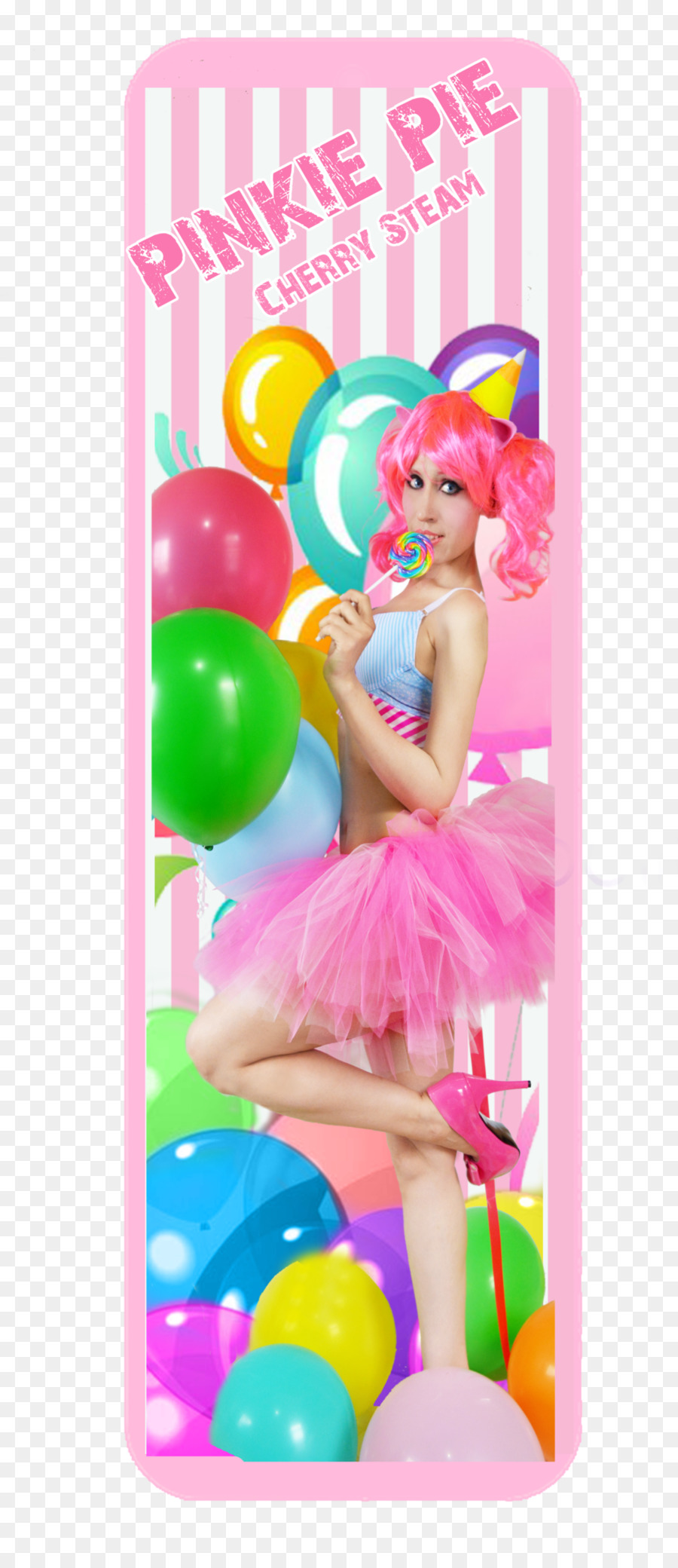 Pink Pie，Cosplay PNG
