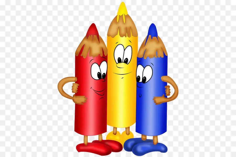 Crayons De Couleur，Rouge PNG