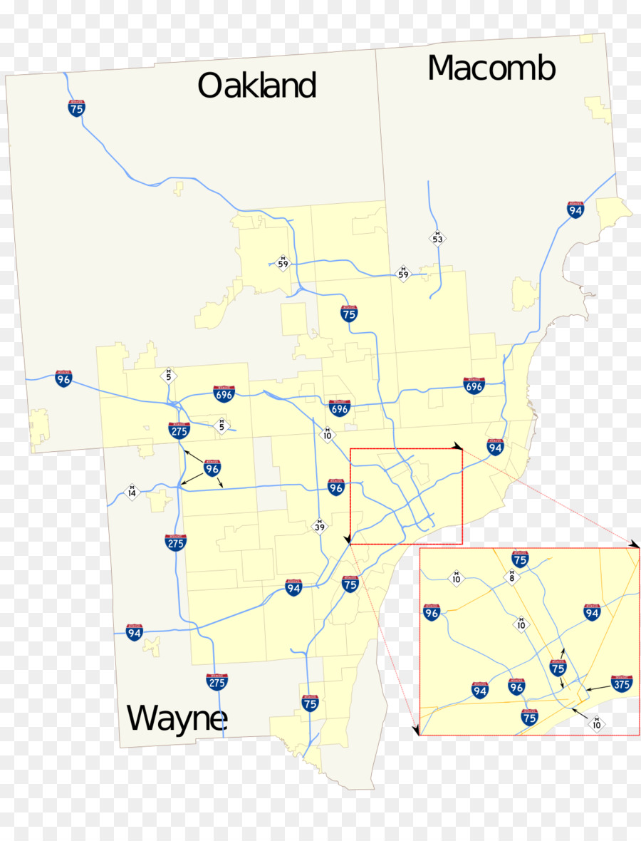 Detroit，Ville PNG