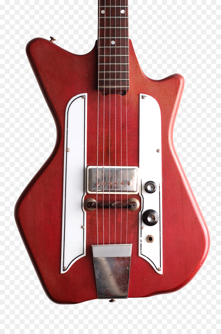 Guitare Rouge，Électrique PNG