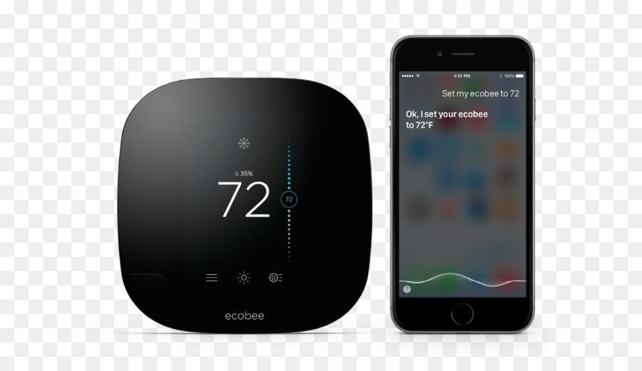 Smartphone，Thermostat PNG