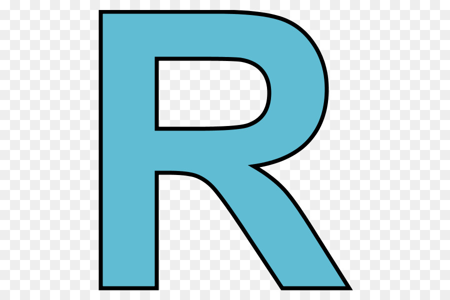 Lettre R，Alphabet PNG