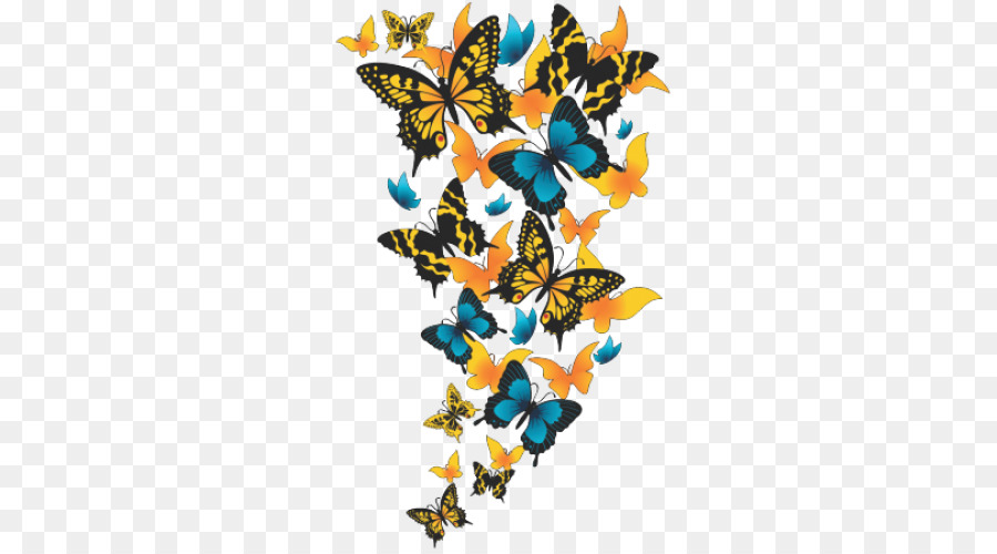 Papillons，Insectes PNG