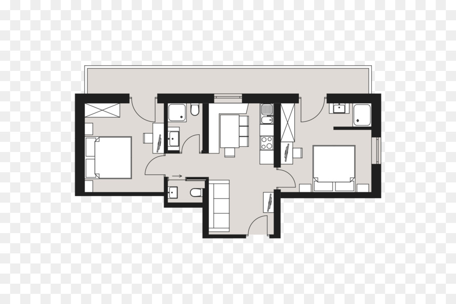 Plan D'étage De L'appartement，Plan D'étage PNG