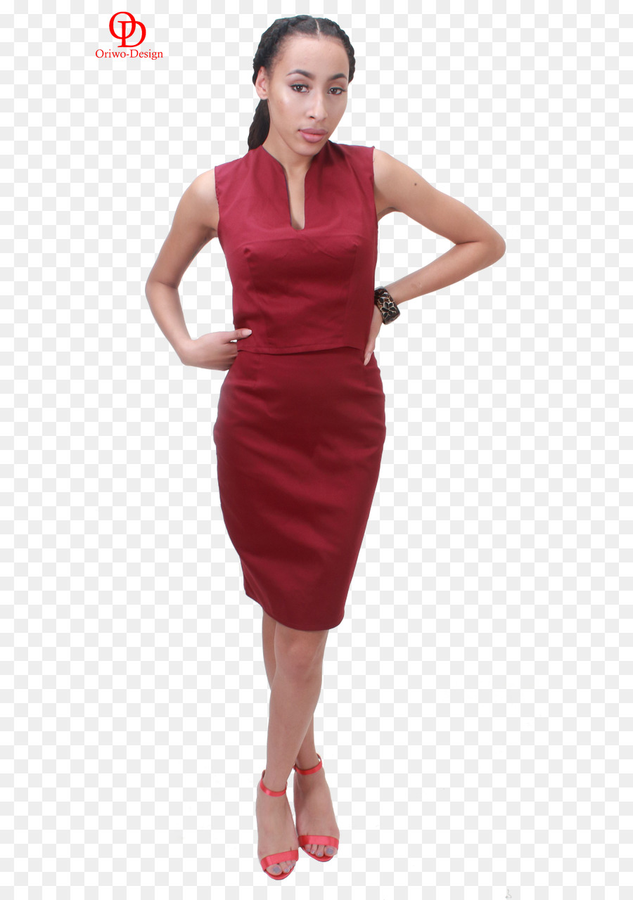 Robe De Cocktail，Satin PNG