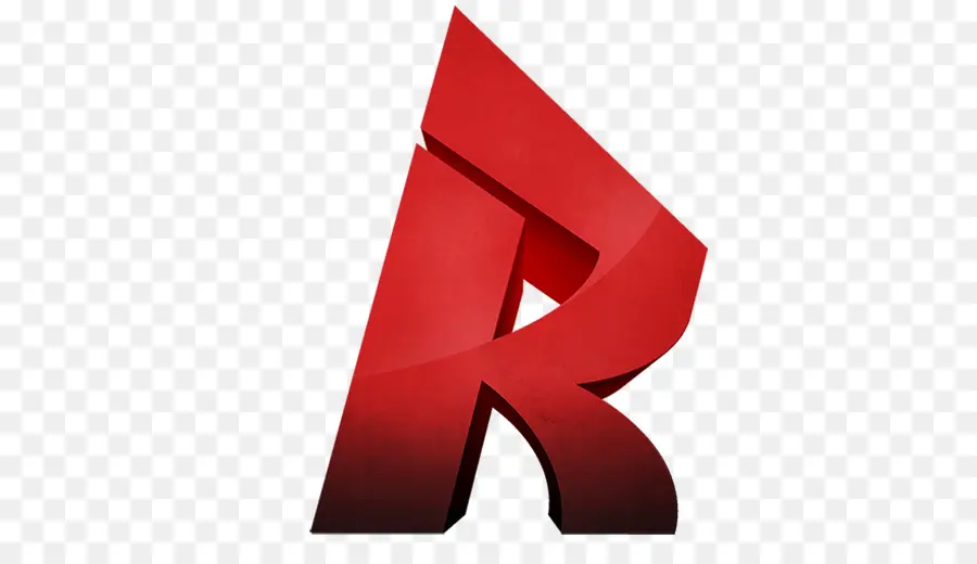 Rouge R，Lettre PNG