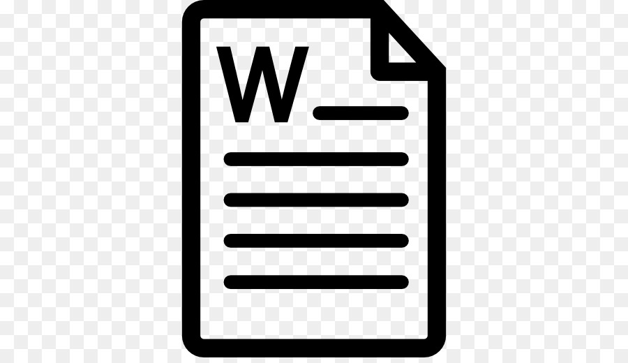 Logo Microsoft Word，Document PNG