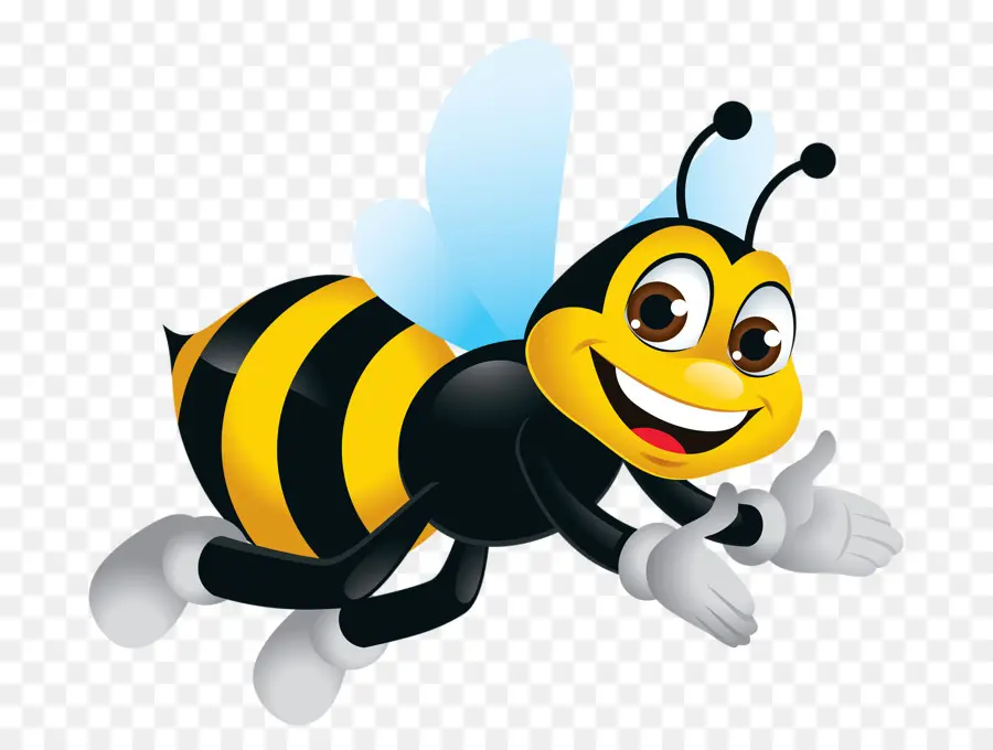 Abeille De Dessin Animé，Insecte PNG