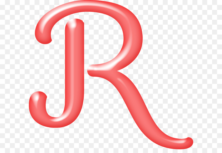 Lettre Rouge R，Alphabet PNG