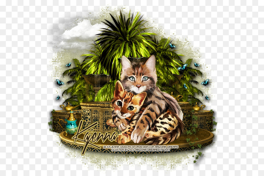 Chat De Bengal，Toyger PNG