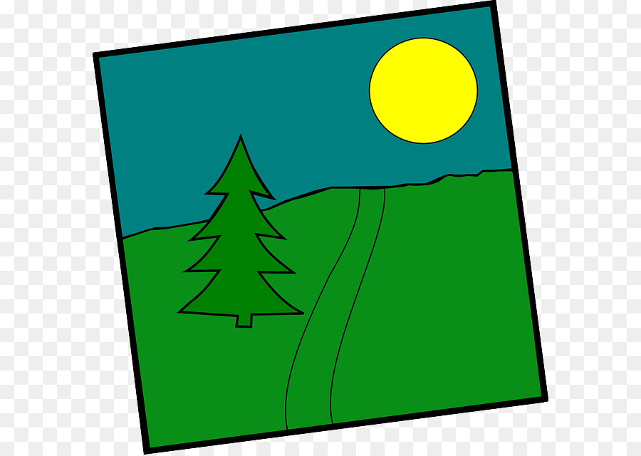 Paysage，Clip Art Pour L Été PNG