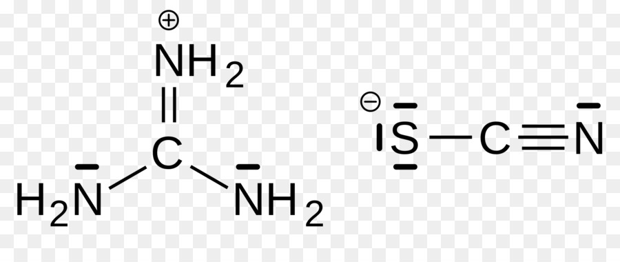 Le Thiocyanate De Guanidinium，De Guanidine PNG