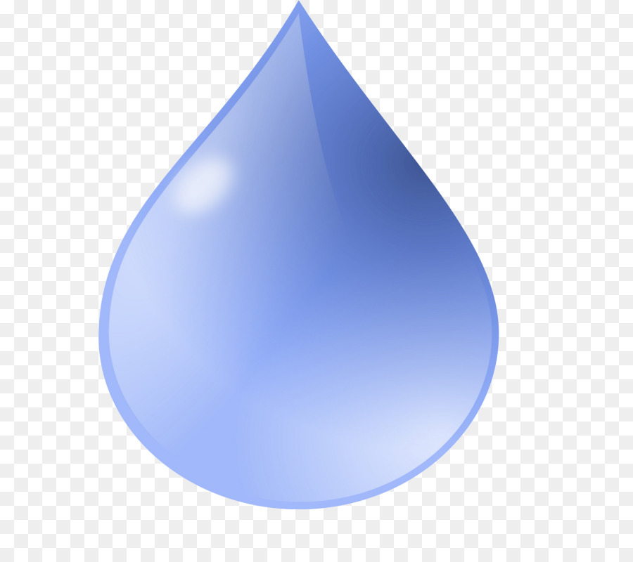 Goutte D'eau Bleue，Eau PNG