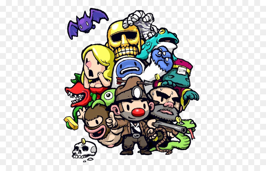 Spelunky，Jeu Vidéo PNG