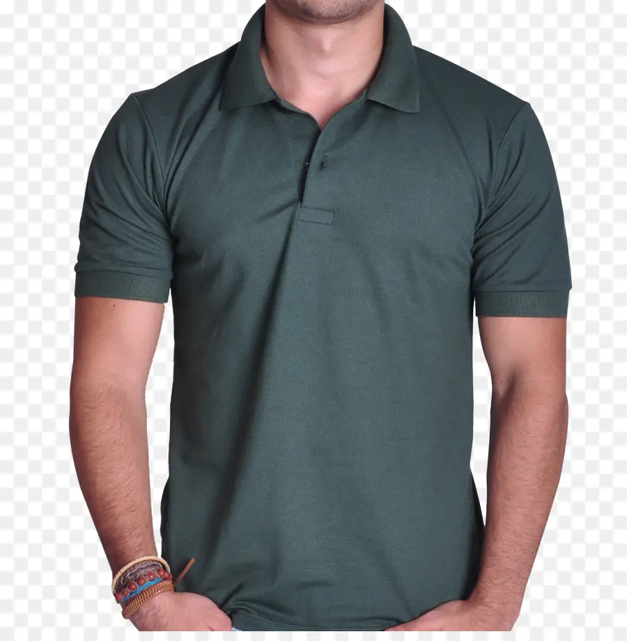 Chemise Polo，Vert PNG