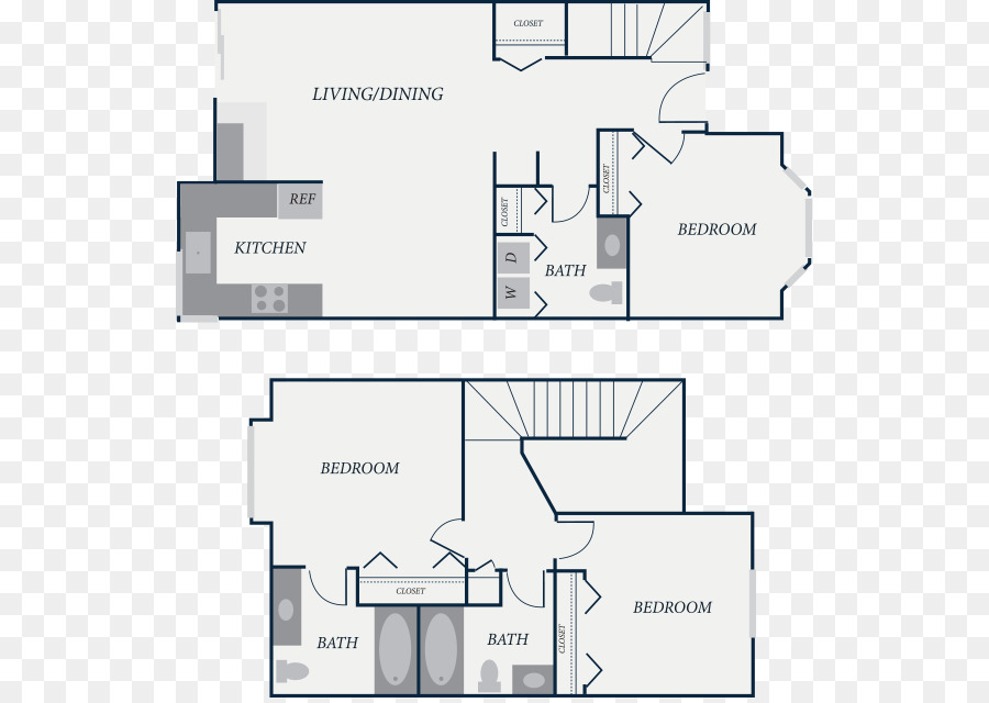 Plan D étage，Rangée De Maisons En Rangée PNG