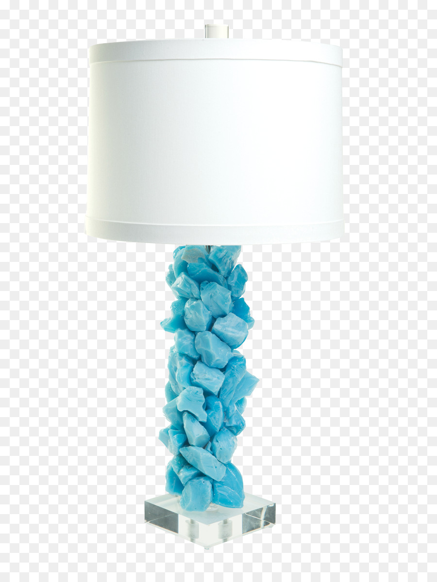 Lampe Roche Bleue，Lampe De Table PNG