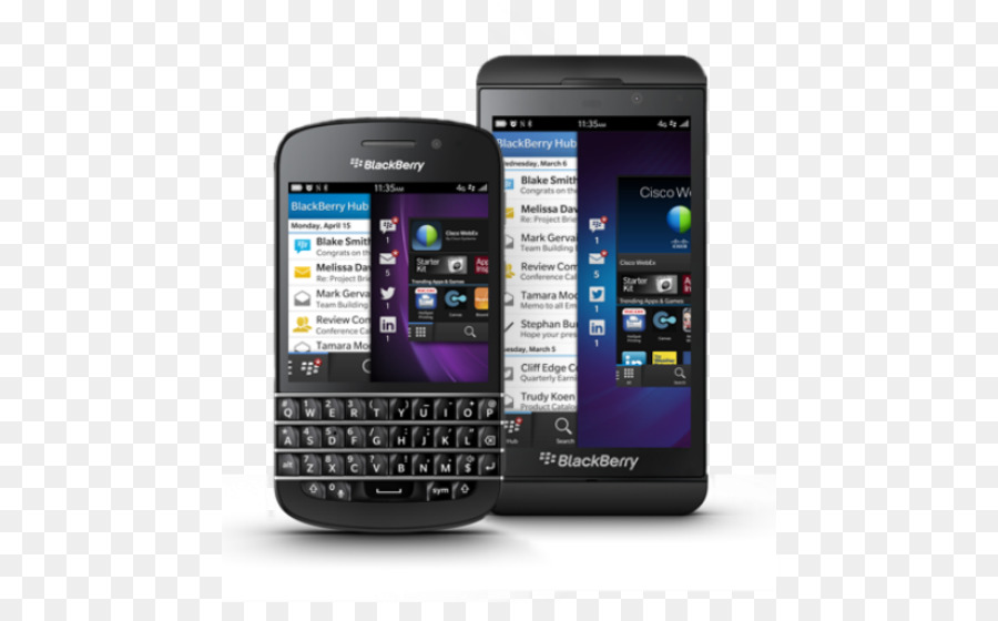 Blackberry Q10，Blackberry Z10 PNG