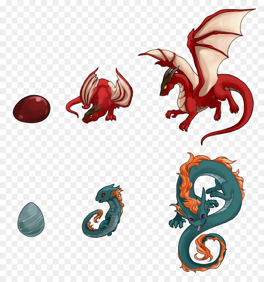 Dragon，Abziehtattoo PNG