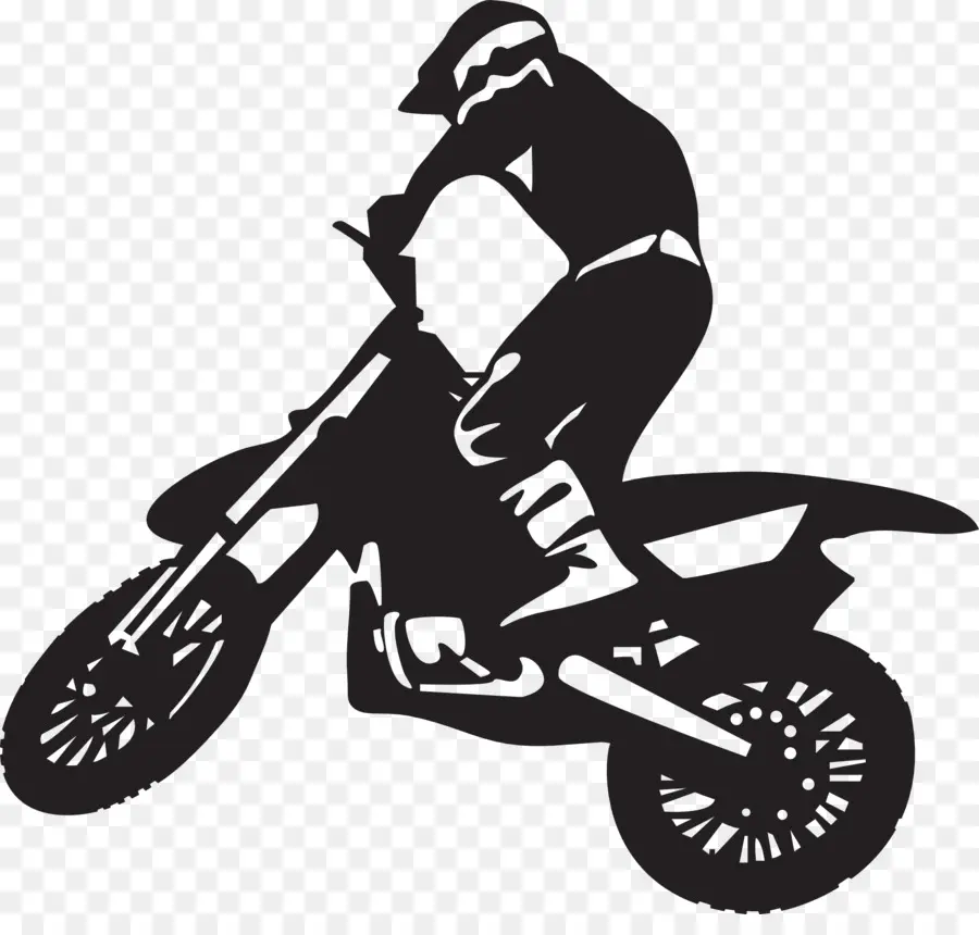 Silhouette De Moto，Vélo PNG