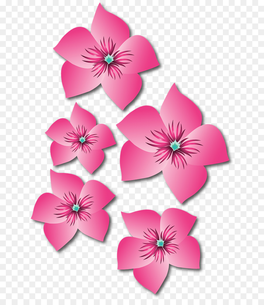 Fleur，Scrapbooking Numérique PNG