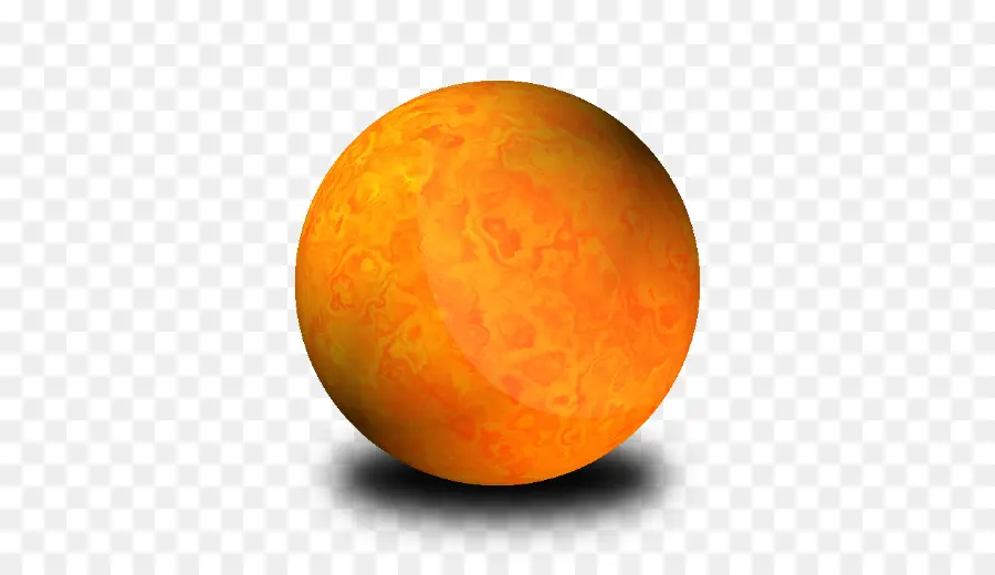 Sphère Orange，Rond PNG