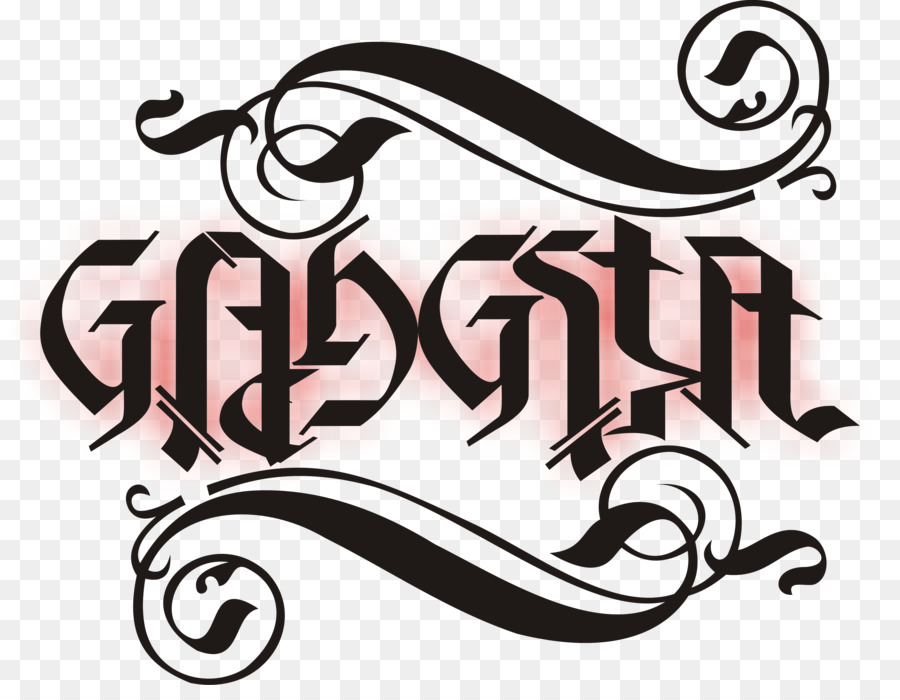 Ambigramme，La Calligraphie PNG