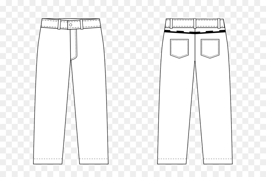 Jeans，Pantalon PNG