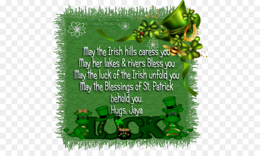 La Saint Patrick，Herbes PNG