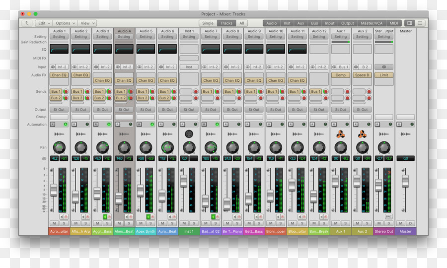 Interface De Mixage Audio，Son PNG