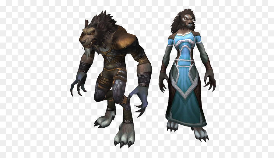 Monde De Warcraft，Worgens PNG