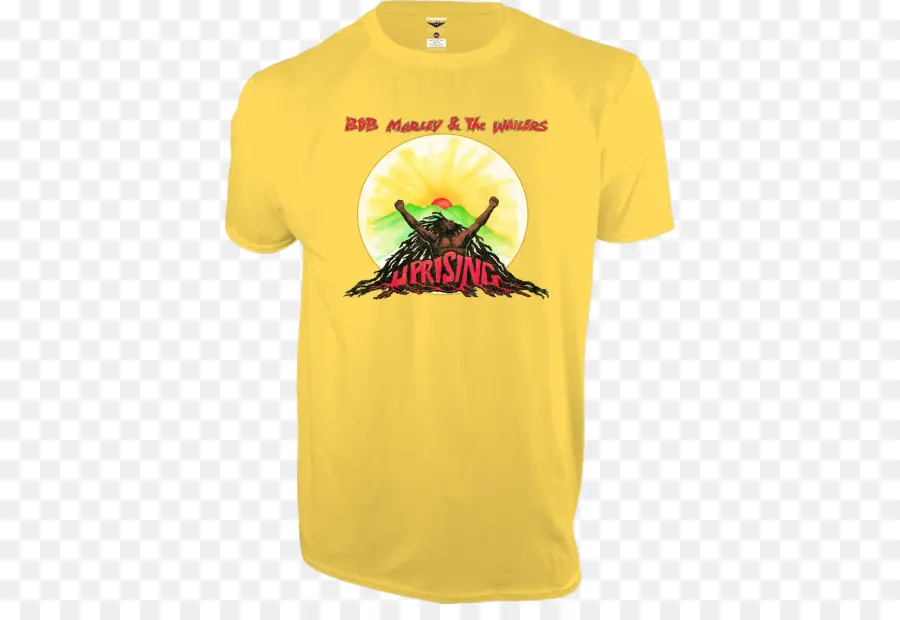 Tee Shirt Jaune，Bob Marley PNG