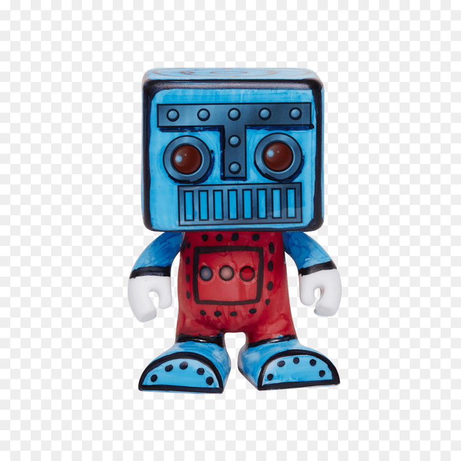 Robot，Bleu électrique PNG