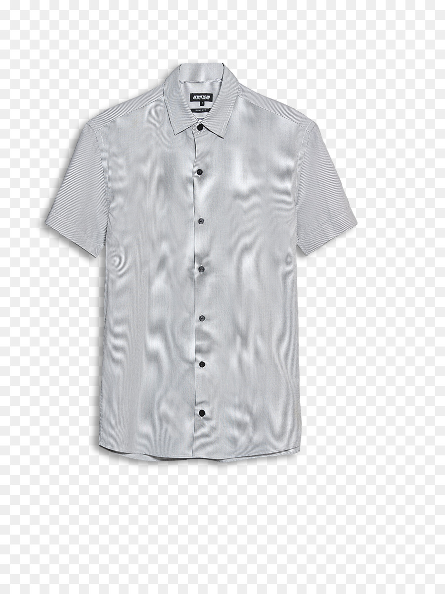 Chemise à Manches Courtes，Boutonné PNG