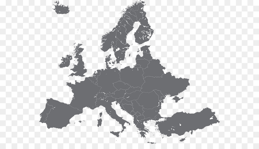 Carte De L'europe，Continent PNG