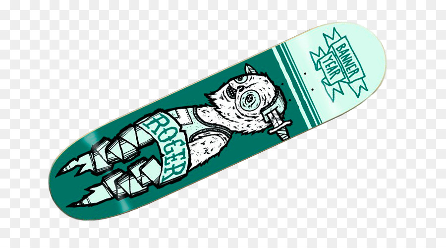 Planche à Roulettes，Turquoise PNG