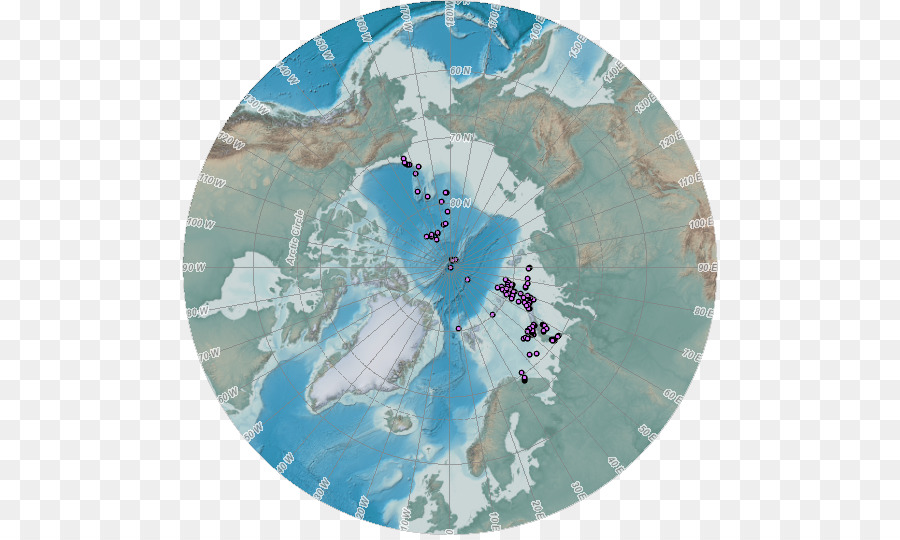 Pôle Magnétique Nord，Terre PNG