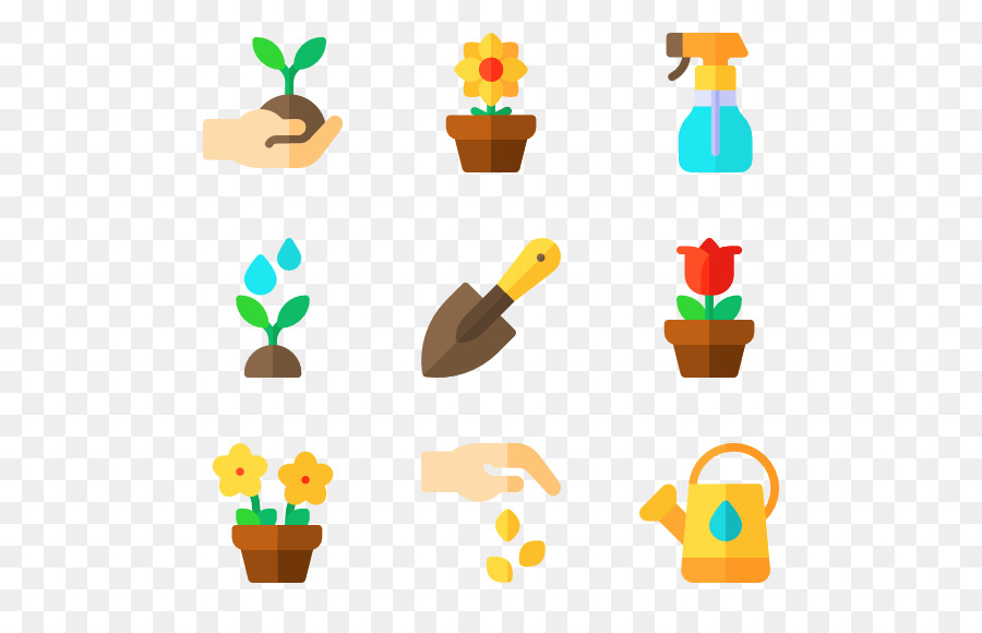 Outils De Jardinage，Plantes PNG