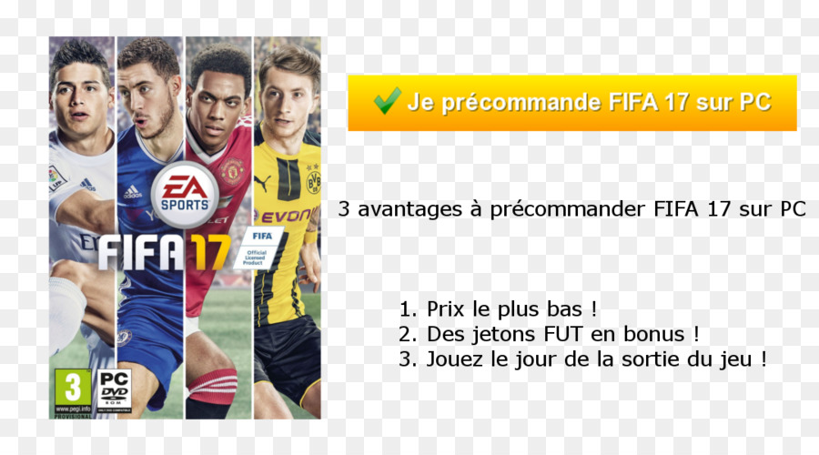 17 De La Fifa，La Fifa 18 PNG