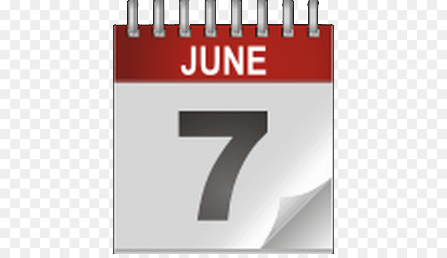 Calendrier Du 7 Juin，Date PNG