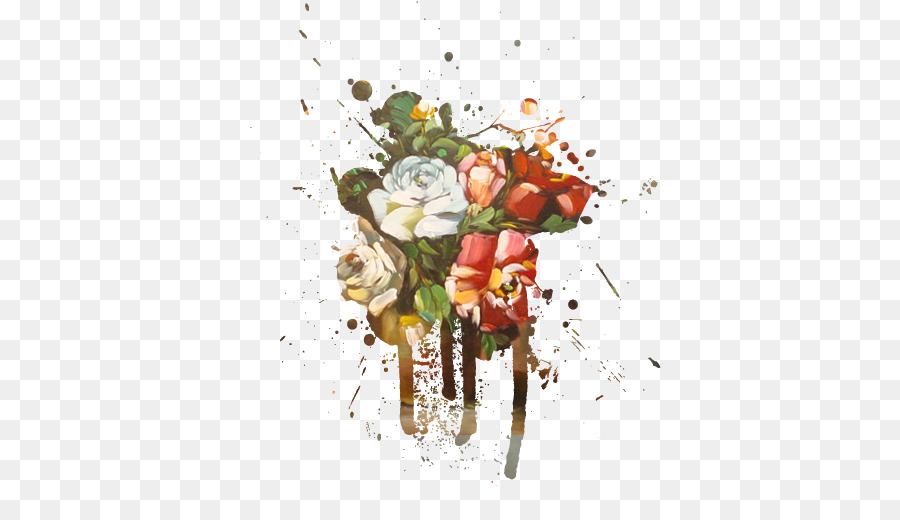 Fleurs，Peinture PNG