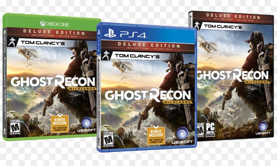 Couvertures De Jeux Vidéo，Tom Clancy PNG