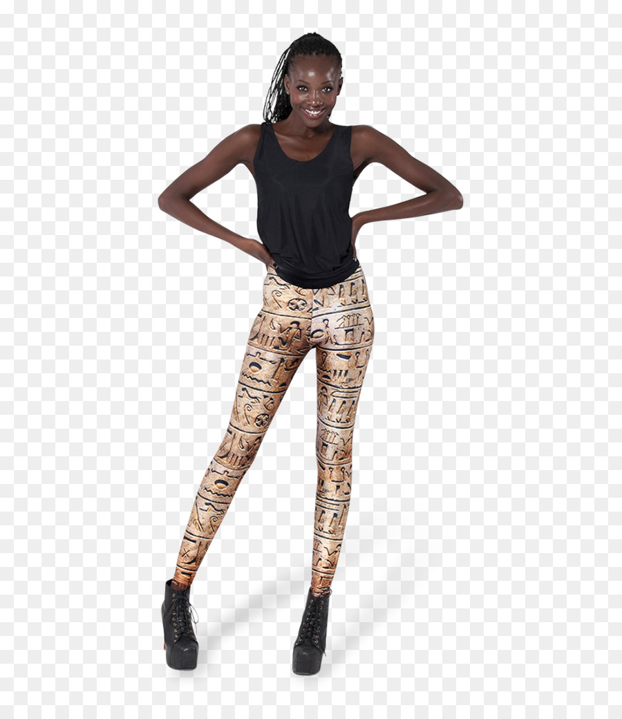 Femme En Leggings，Mode PNG