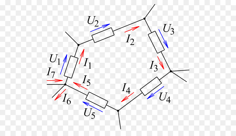 Réseau électrique，Circuit électronique PNG