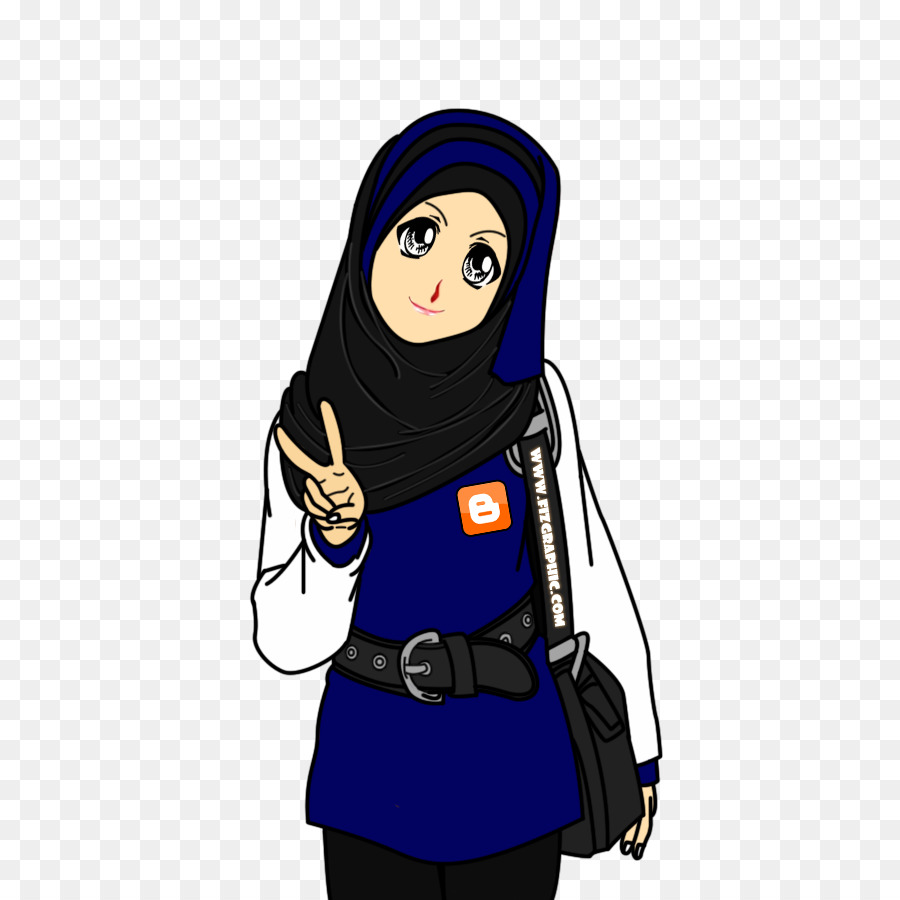 hijab dessin 